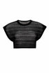 PQ Swim Black Renee Crop Top